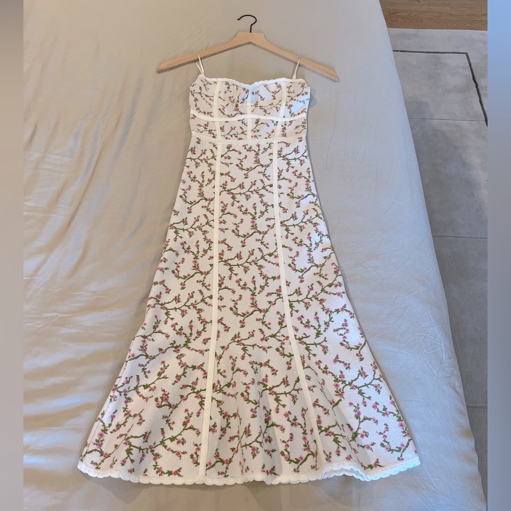 New with tags BCBG Lynn Strapless Dress, Size XS, floral print